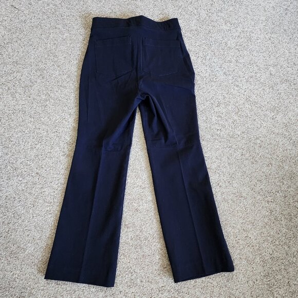 NWT SPANX Classic Navy On-the-Go Kick Flare Pants Size S/P - Picture 4 of 10